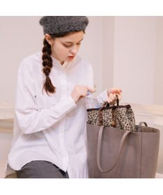 UNBILLION cachecache ナイロンパーテーションバッグインバッグ