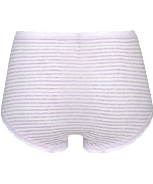 Wing ショーツ　【デイリーフィットやわらかコットン】　身生地部綿混　なめらかなフィット感  はきこみ丈ふかめ　ウイング／ワコール　EC3210 パープル