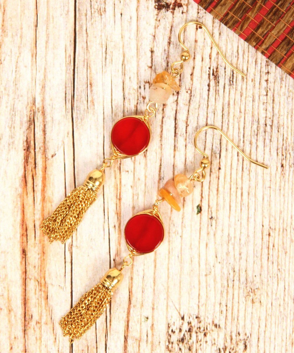 こっくり色濃い秋アクセ オレンジタッセルピアス Wythe Charm ファッション通販 公式通販 オンワード クローゼット こっくり色濃い秋アクセ オレンジタッセルピアス Wythe Charm ファッション通販 公式通販 オンワード クローゼット