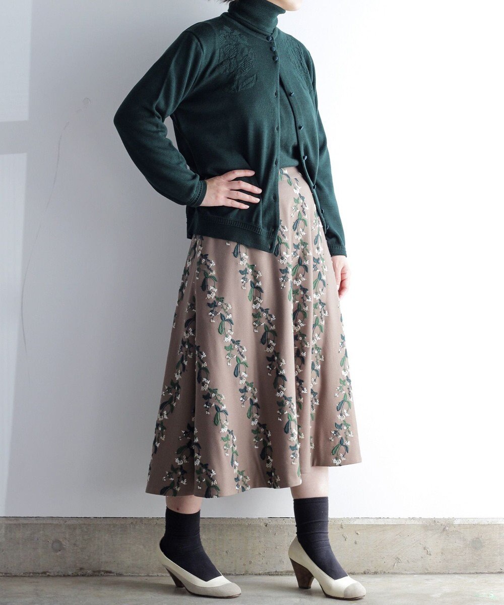 洗えるニット 1s アピオス柄のニットカーディガン Muuc ファッション通販 公式通販 オンワード クローゼット