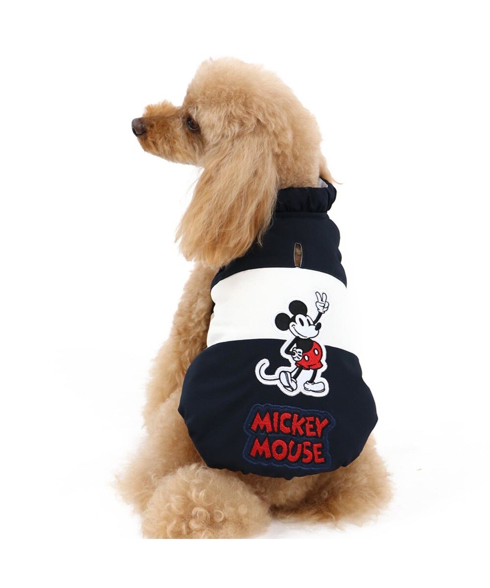 注目の商品 オンワード Pet Paradise ペットグッズ ディズニー ミッキーマウス ピース エアベスト 超小型 小型犬 紺 ネイビー インディゴ ｄｓ かいこみ
