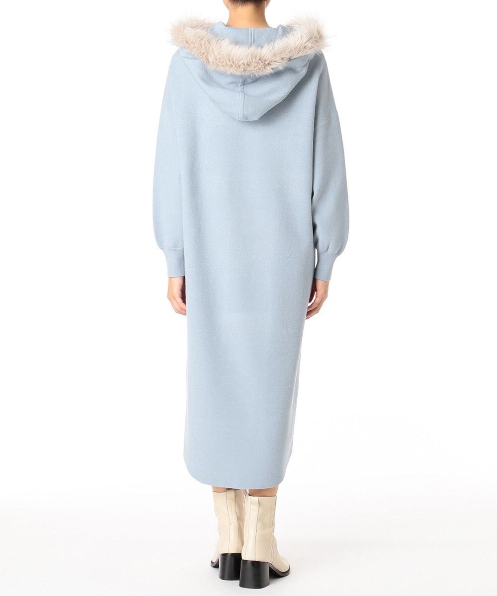 ファーフードニットワンピース Grace Continental ファッション通販 公式通販 オンワード クローゼット