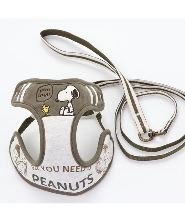 スヌーピー シンプル カーキ ハーネスリード ペット3s Pet Paradiseファッション通販 公式通販 オンワード クローゼット