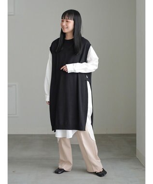 Set2点 ニットベスト シャツワンピース Earth Music Ecology ファッション通販 公式通販 オンワード クローゼット