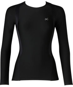 CW-X 【WOMEN】 CW-X 機能性トップス 【JYURYU TOP】 ホット 長袖 肩が動かしやすくなる 運動時の疲労を軽減 ゴルフ 球技 マラソン 保温(本体) JAY299 /ワコール