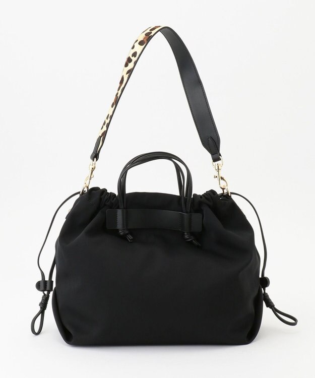 UNBILLION kakatoo ナイロンドローストリング3wayトートバッグ ブラック