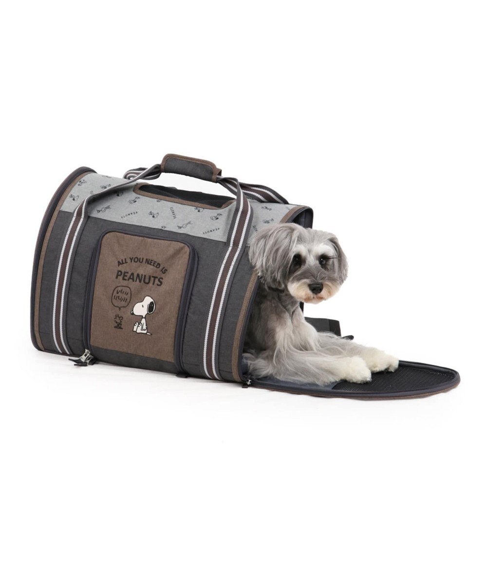 スヌーピー ブラウン 折畳み キャリーバッグ 小型犬 752 601 Pet Paradise ファッション通販 公式通販 オンワード クローゼット