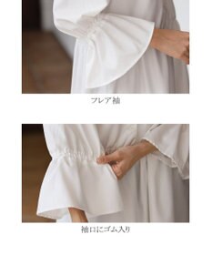 Tiaclasse L 【洗える】着回し自在のニットベスト＆フレア袖チュニックセット