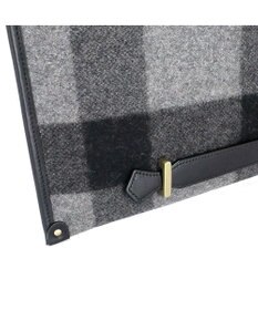 IBIZA プエブロ　ウール/牛革　クラッチバッグ