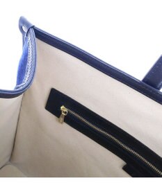 IBIZA プエブロ　ウール/牛革　ハンドバッグ(L)