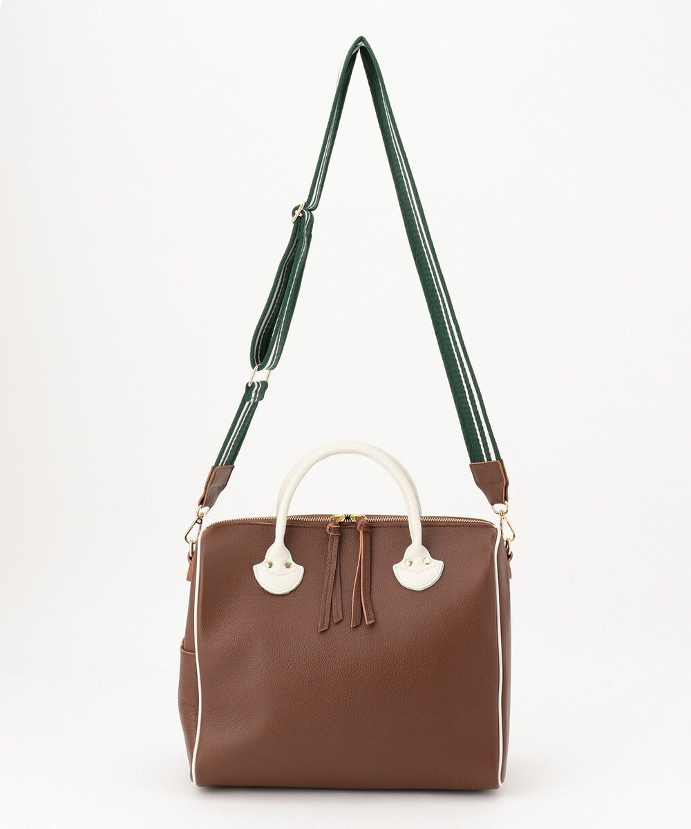 UNBILLION perche 牛革オイル2wayテープショルダー 