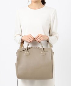 UNBILLION perche 牛革オイル2wayテープショルダー