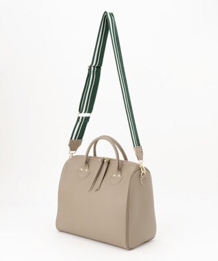 UNBILLION perche 牛革オイル2wayテープショルダー オーク