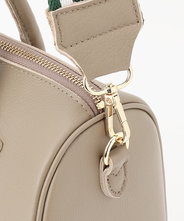 UNBILLION perche 牛革オイル2wayテープショルダー オーク