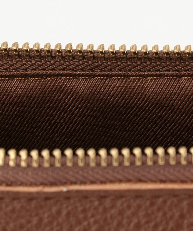 UNBILLION perche 牛革オイル2wayテープショルダー ブラウンアイボリー