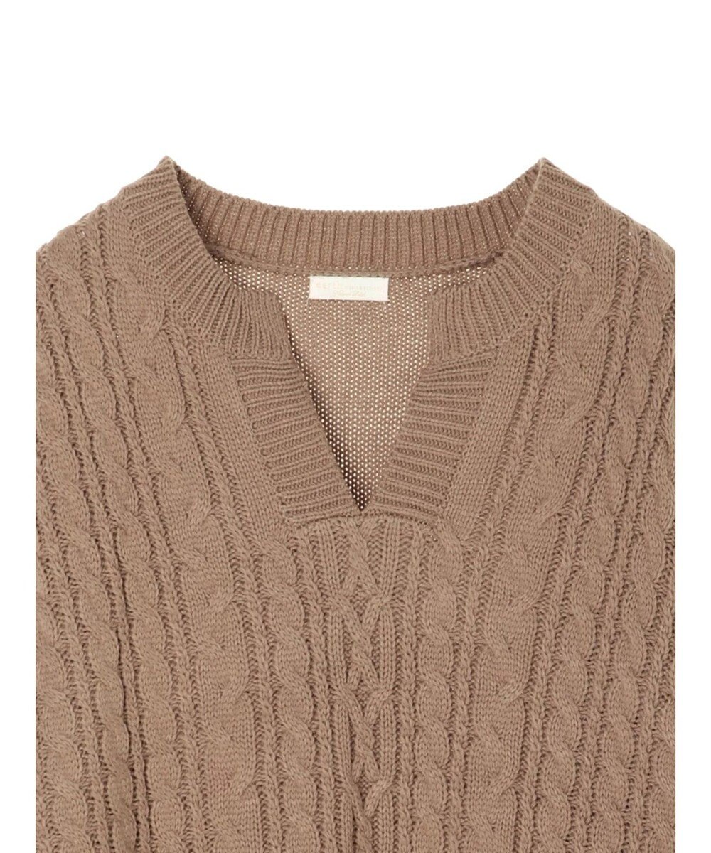 ケーブルヘンリーネックニットワンピース Earth Music Ecologyファッション通販 公式通販 オンワード クローゼット