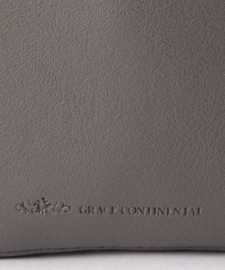 GRACE CONTINENTAL ファブリックトートバッグ ブルー