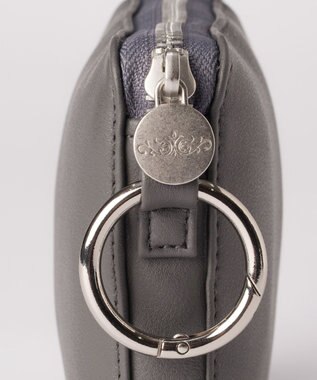 GRACE CONTINENTAL ファブリックトートバッグ ブルー