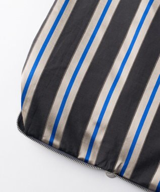 GRACE CONTINENTAL ファブリックトートバッグ ブルー