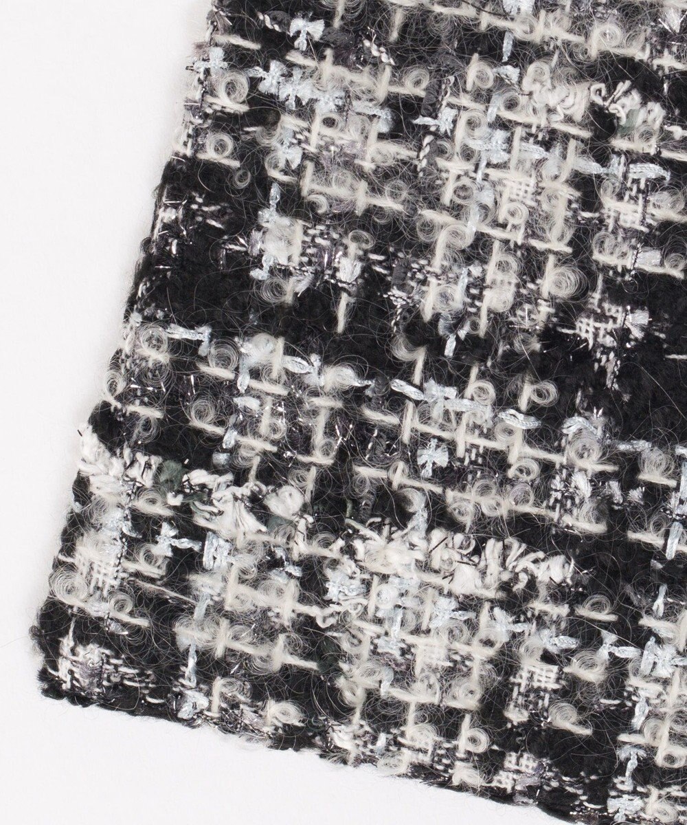 GRACE CONTINENTAL ファブリックフラットポーチ 