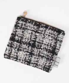 GRACE CONTINENTAL ファブリックフラットポーチ