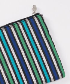 GRACE CONTINENTAL ファブリックフラットポーチ