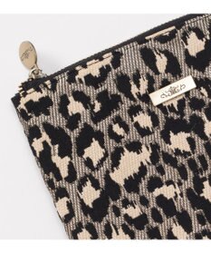 GRACE CONTINENTAL ファブリックフラットポーチ