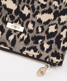 GRACE CONTINENTAL ファブリックフラットポーチ