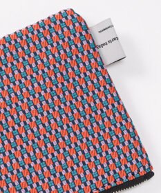 GRACE CONTINENTAL ファブリックフラットポーチ