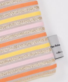 GRACE CONTINENTAL ファブリックフラットポーチ