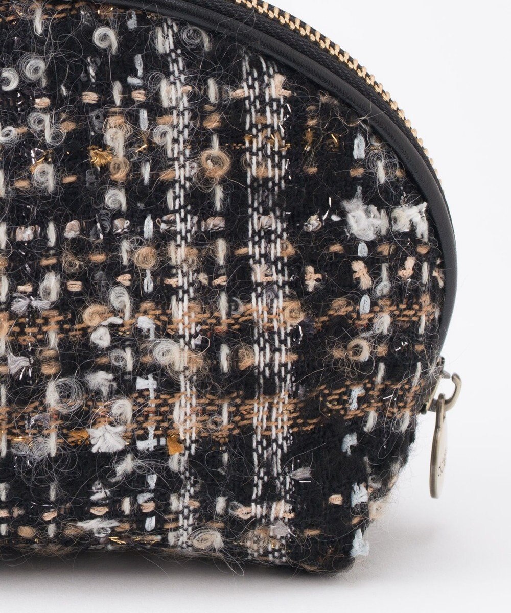 GRACE CONTINENTAL ファブリックシェルポーチ 