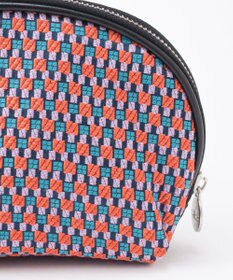 GRACE CONTINENTAL ファブリックシェルポーチ