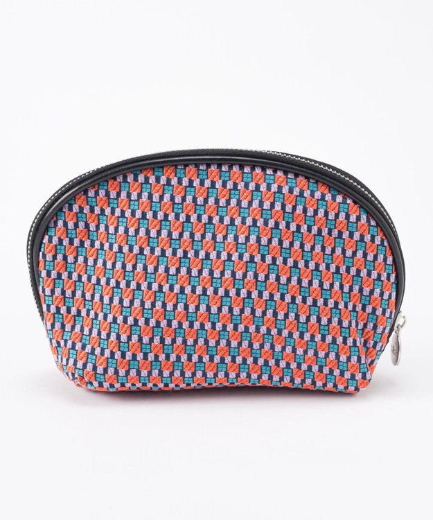 GRACE CONTINENTAL ファブリックシェルポーチ ローズ