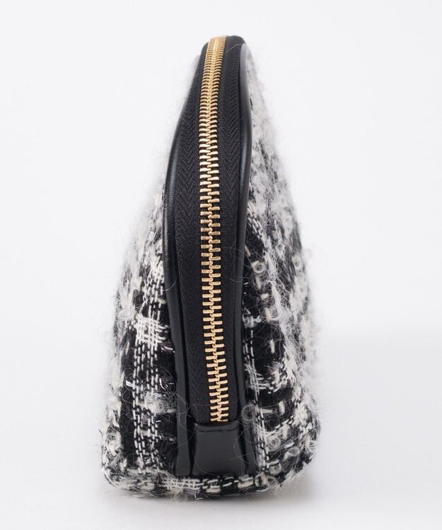 GRACE CONTINENTAL ファブリックシェルポーチ ブラック