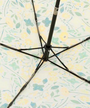 MOONBAT estaa 自動開閉折りたたみ傘 はなばな カナリア