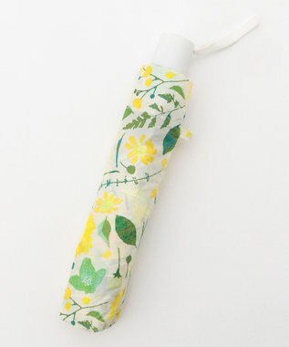 MOONBAT estaa 自動開閉折りたたみ傘 はなばな カナリア