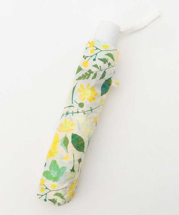 MOONBAT estaa 自動開閉折りたたみ傘 はなばな カナリア