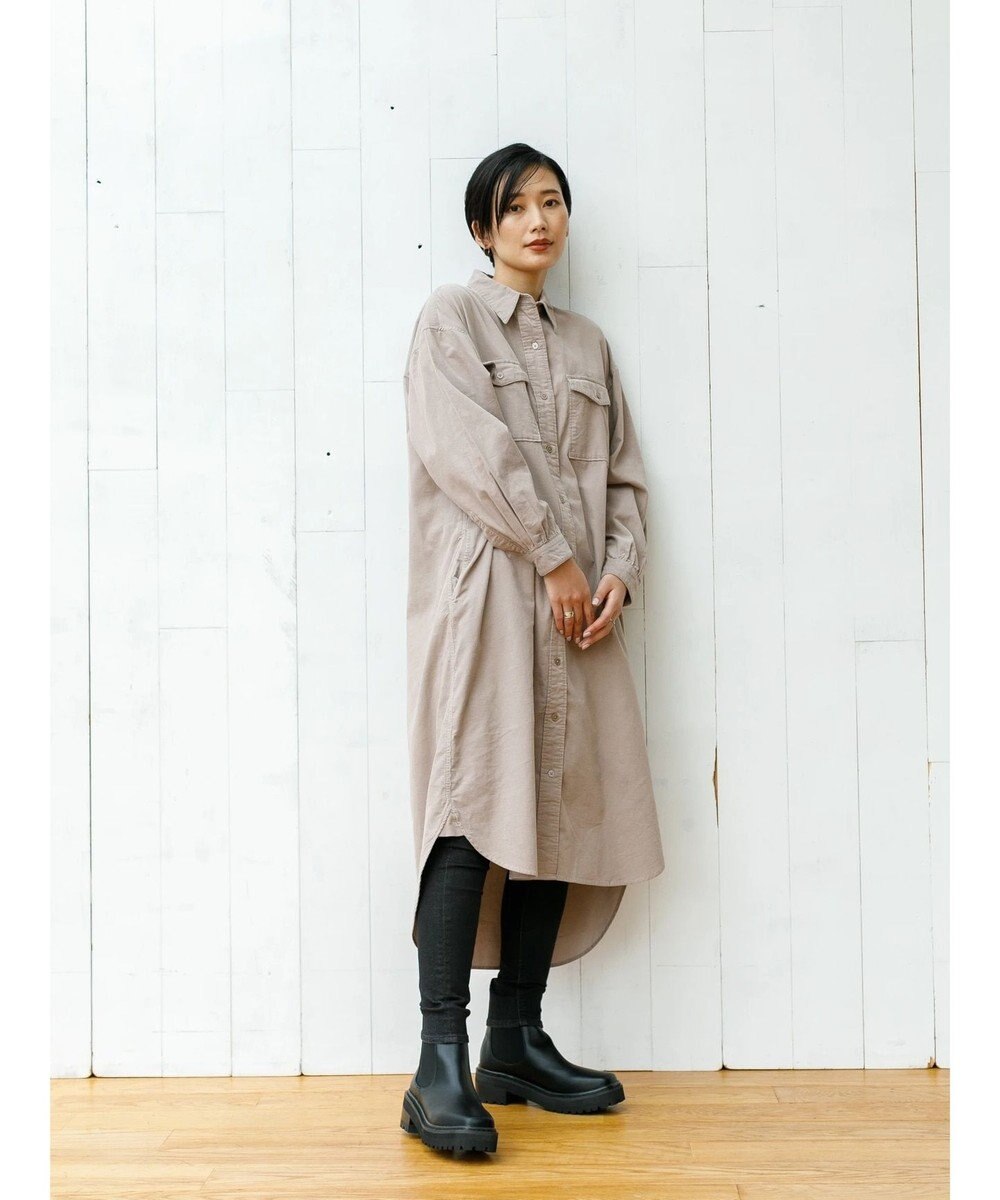 コーデュロイシャツワンピース Koe ファッション通販 公式通販 オンワード クローゼット