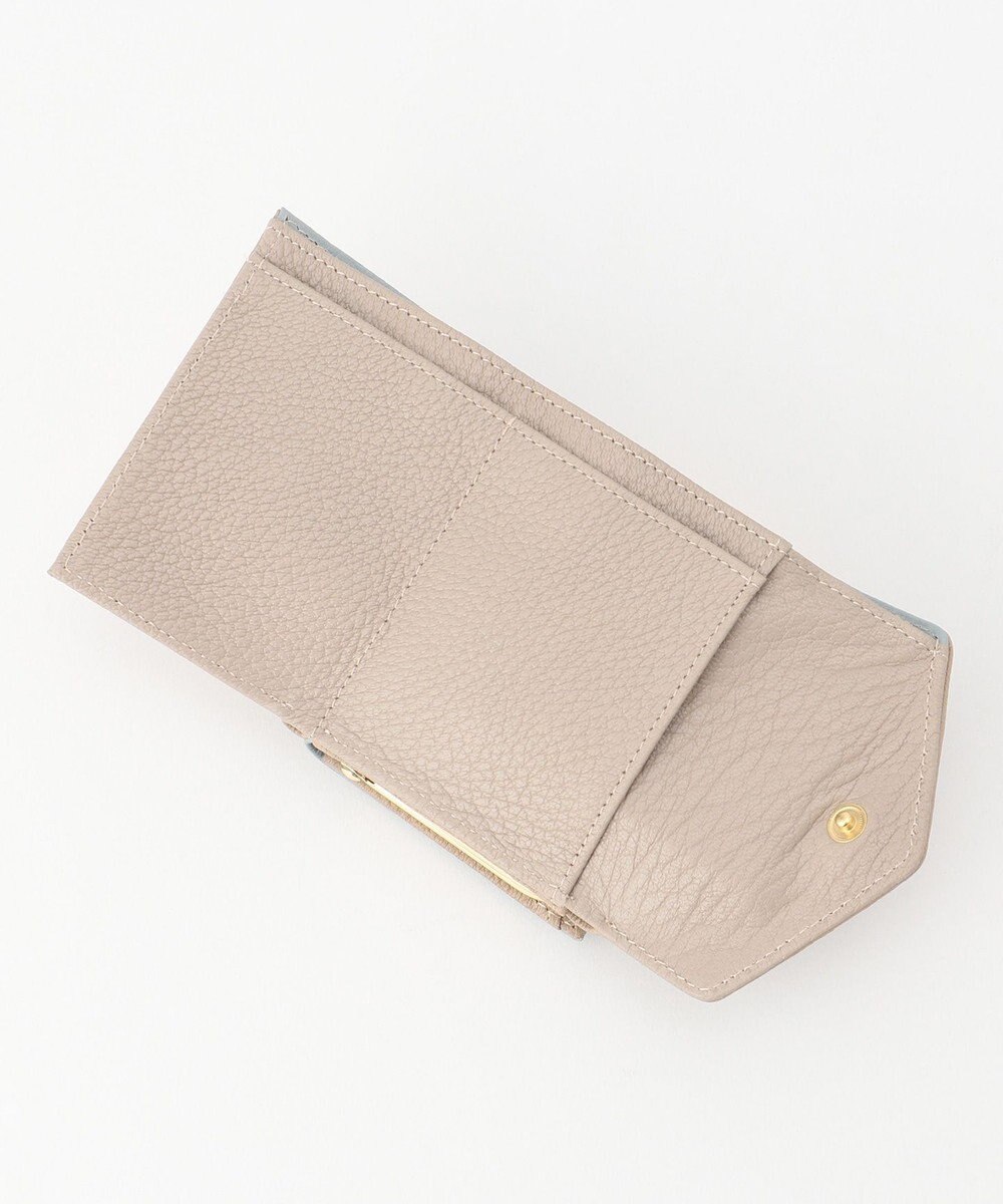 UNBILLION ペルケ perche トリミング配色外ガマミニウォレット 