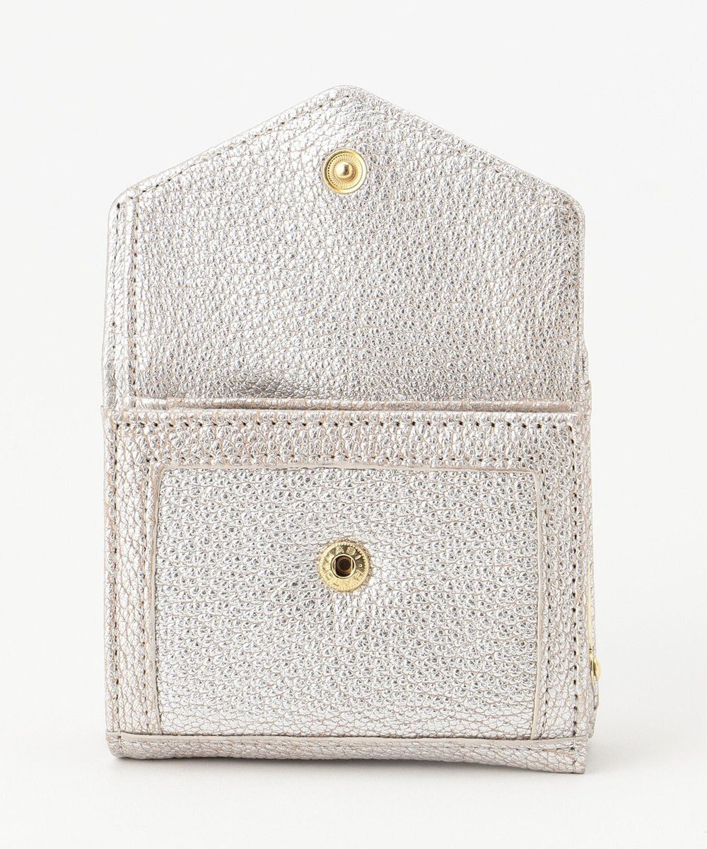 UNBILLION ペルケ perche トリミング配色外ガマミニウォレット 