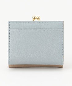 UNBILLION ペルケ perche トリミング配色外ガマミニウォレット