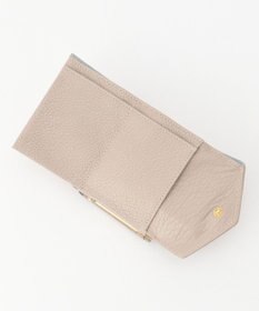 UNBILLION ペルケ perche トリミング配色外ガマミニウォレット