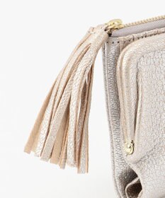 UNBILLION ペルケ perche / アクリル玉がま口2つ折り財布