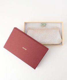 UNBILLION ペルケ perche / アクリル玉がま口長財布