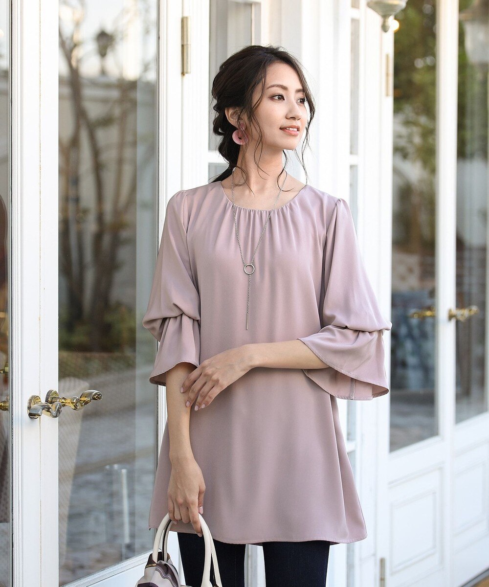 【洗える】体型カバーも叶うキャンディスリーブチュニック