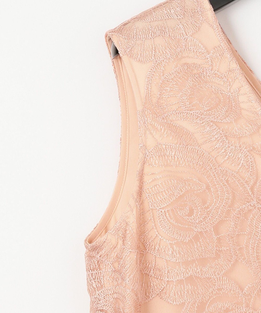 GRACE CONTINENTAL ローズembコンビドレス 