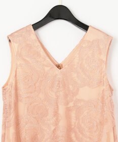 GRACE CONTINENTAL ローズembコンビドレス