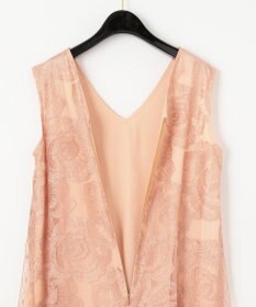 GRACE CONTINENTAL ローズembコンビドレス