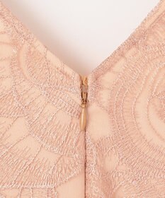 GRACE CONTINENTAL ローズembコンビドレス