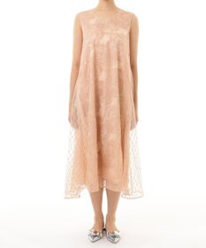 GRACE CONTINENTAL ローズembコンビドレス